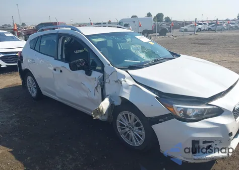 2017 Subaru Impreza 2.0I Premium from USA, damaged, VIN 4S3GTAD64H3745953
